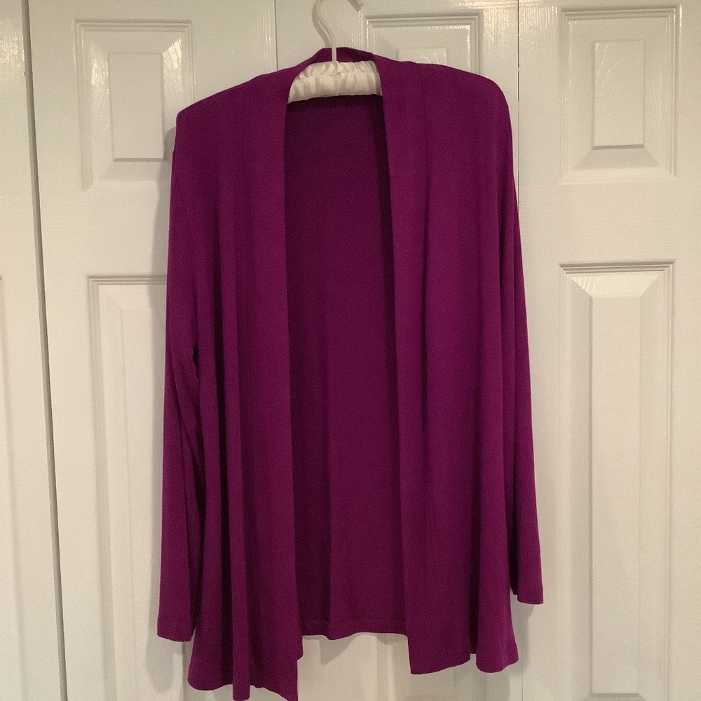 Kettlewell Colours Shelley wrap Large, dark amethyst